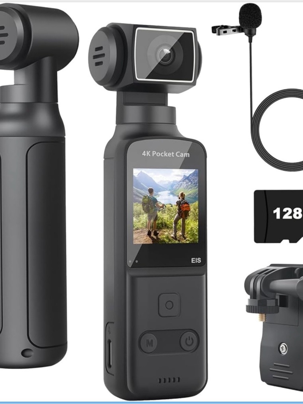 Pre Loved 4K Pocket Cam Digital Camera - Black